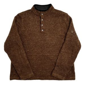Henley sweater